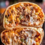 Cheesy Beef and Fries Burrito - Quick Dinner Recipe 61 Cheesy Beef and Fries Burrito - Quick Dinner Recipe