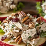 Chicken Pecan Cranberry Salad Recipe - Easy Snack 55 Chicken Pecan Cranberry Salad Recipe - Delicious Healthy Snack
