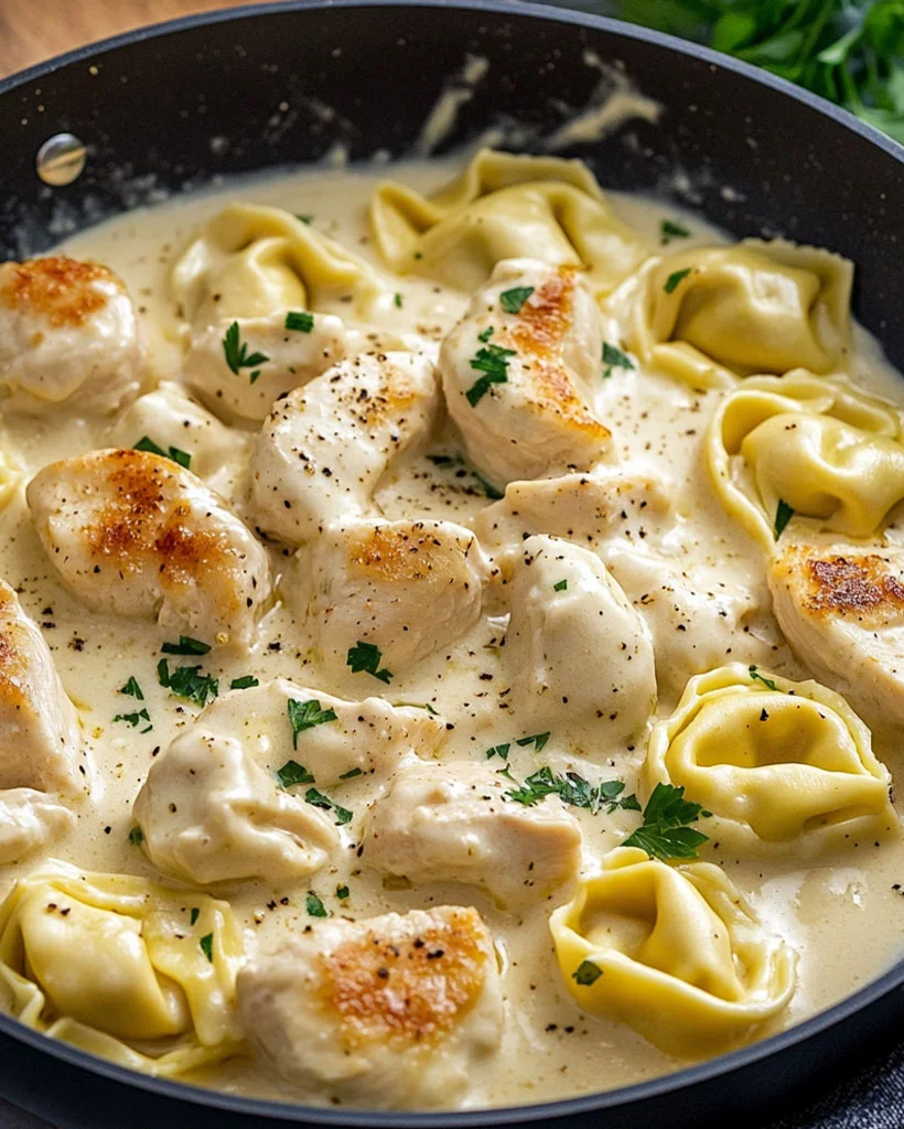 7 Creamy Chicken Pasta Recipes – Easy Dinner Ideas 7 The Best Chicken Tortellini Alfredo Recipe