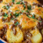 Hamburger and Potato Casserole – Cheesy Dinner Ideas 55 Hamburger and Potato Casserole – Cheesy Dinner Ideas