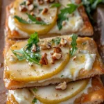 Pear Gorgonzola Flatbread Recipe | Quick Dinner Idea 55 Pear Gorgonzola Flatbread Recipe | Quick Dinner Idea