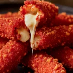 Crispy Cheddar Mozzarella Sticks Recipe - Easy Appetizer 46 Crispy Cheddar Mozzarella Sticks Recipe - Easy Appetizer