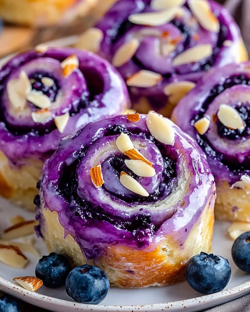 Blueberry Cheesecake Heaven Rolls