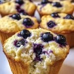 Blueberry Cottage Cheese Muffins Recipe - Easy Breakfast Idea 64 Blueberry Cottage Cheese Muffins Recipe - Easy Breakfast Idea