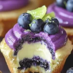 Blueberry Lime Cheesecake Cupcakes Recipe - Quick Dessert 67 Blueberry Lime Cheesecake Cupcakes Recipe - Easy Dessert Ideas