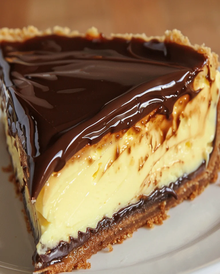 Boston Cream Pie Cheesecake – Indulgent Dessert Recipe