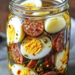 Pickled Sausage and Eggs | Easy Recipe 52 Pickled Sausage and Eggs | Easy Recipe