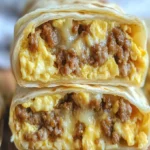 Cheesy Sausage and Egg Wraps – Easy Breakfast Idea 97 Cheesy Sausage and Egg Wraps – Easy Breakfast Idea