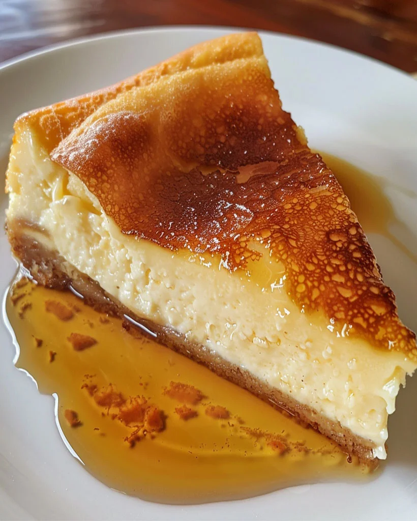 Honey Cinnamon-Sugar Sopapilla Cheesecake | Easy Dessert Recipe