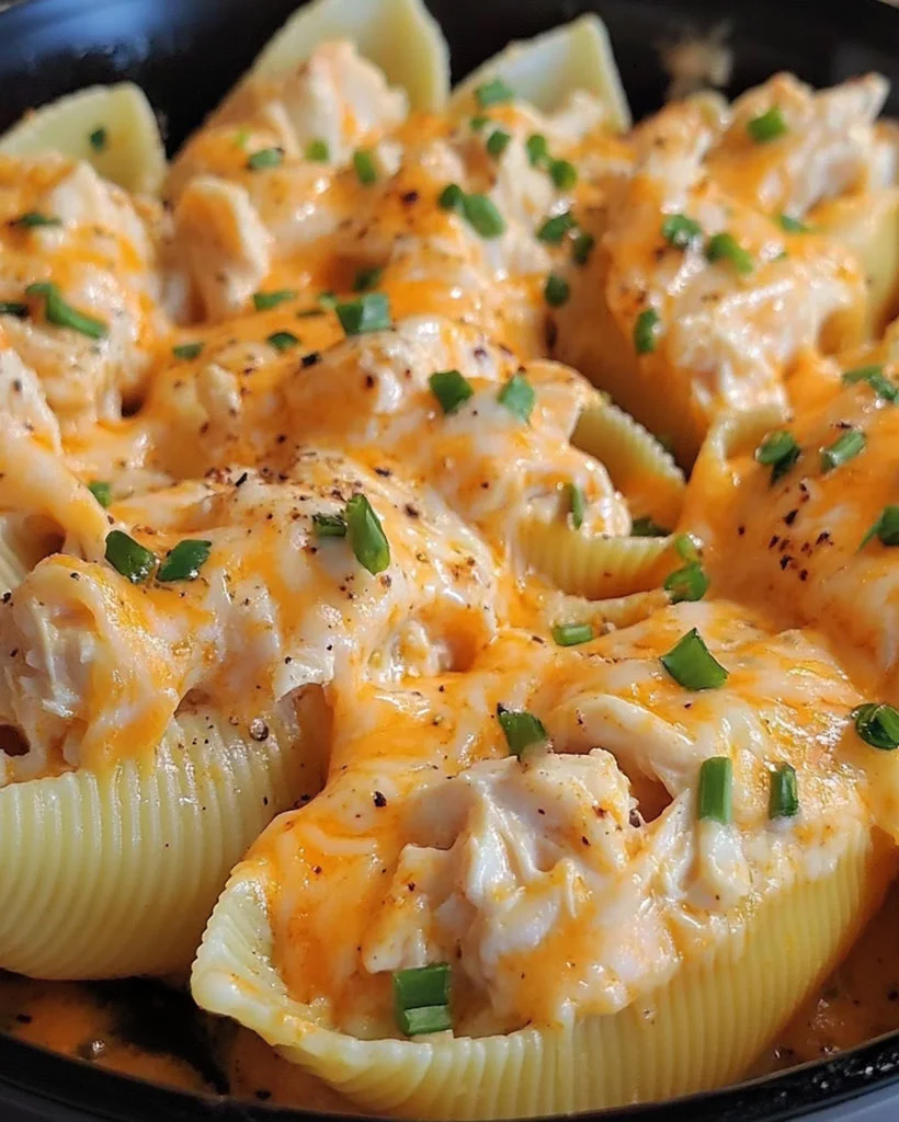 7 Creamy Chicken Pasta Recipes – Easy Dinner Ideas 4 Buffalo Chicken Pasta Shells – Best Spicy Dinner Recipe