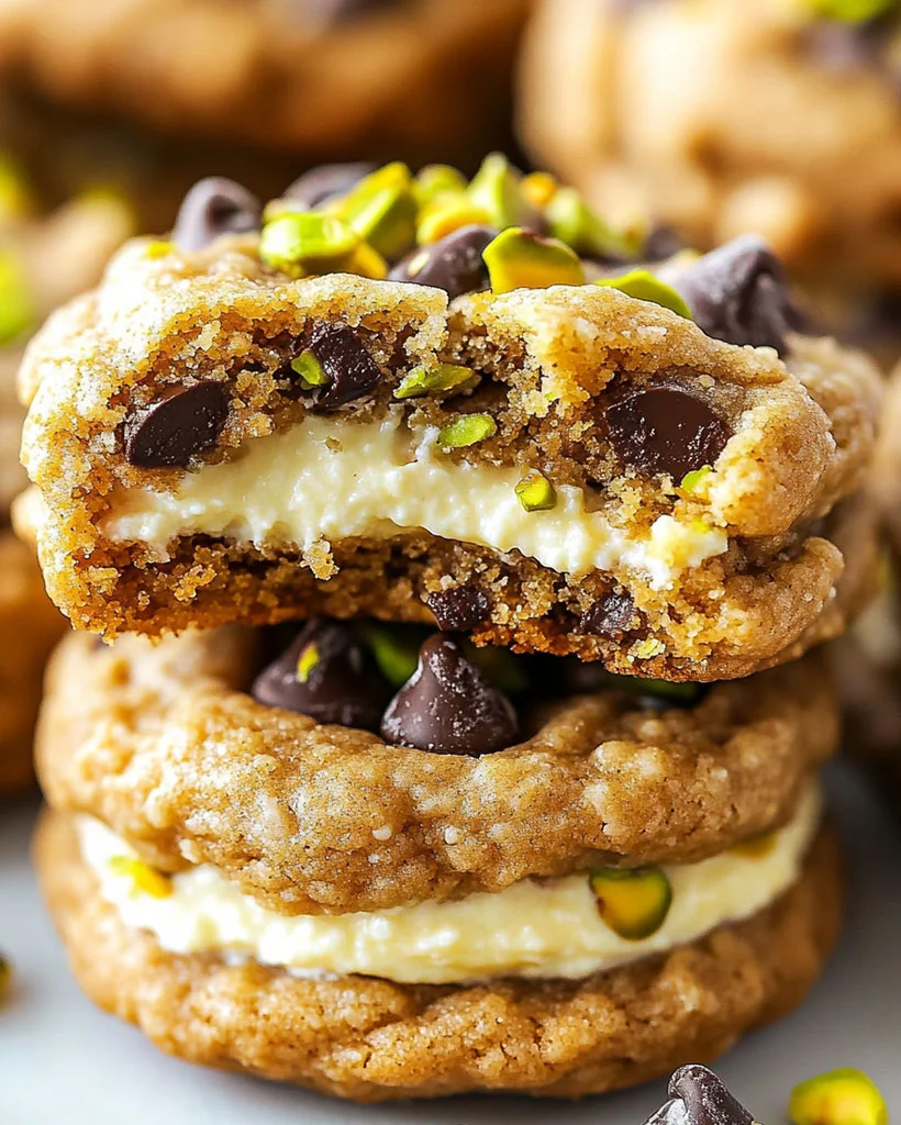 Easy Cannoli Cream Sandwich Cookies Recipe 