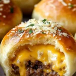 Garlic Parmesan Cheeseburger Bombs – Best Appetizer 81 Garlic Parmesan Cheeseburger Bombs – Best Appetizer