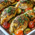 Mediterranean Chicken Zucchini Bake – Easy Dinner Recipe 62 Mediterranean Chicken Zucchini Bake – Easy Dinner Recipe