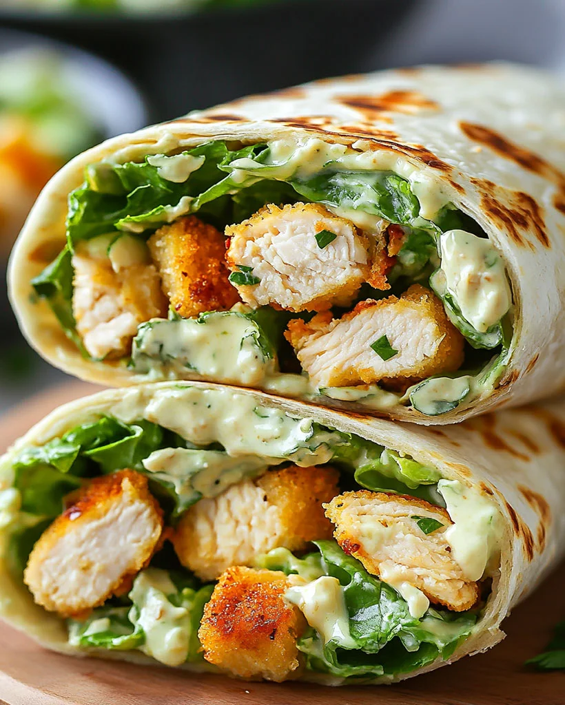 5 Easy Chicken Wrap Recipes for Every Occasion 3 Chicken Caesar Wraps