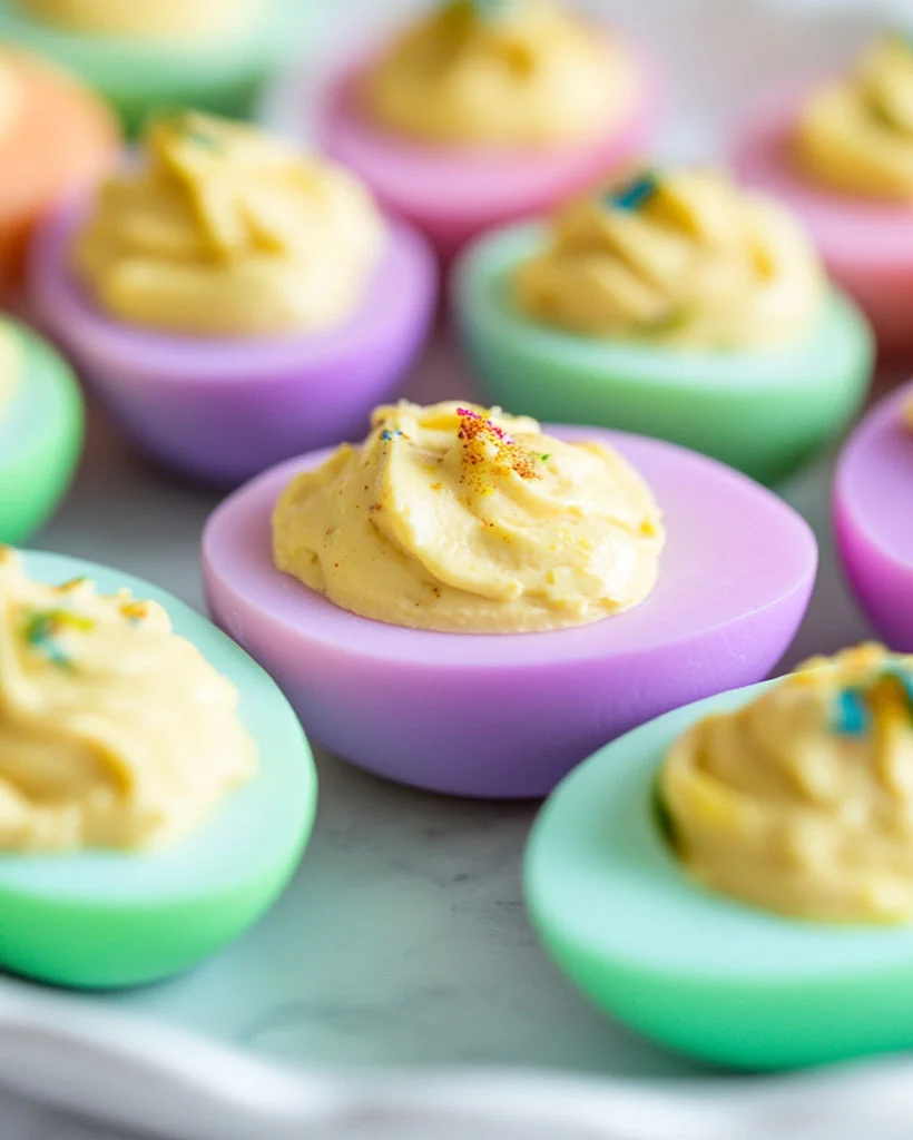 Colored Deviled Eggs – Easy Easter Appetizer Recipe 86 Colored Deviled Eggs – Easy Easter Appetizer Recipe