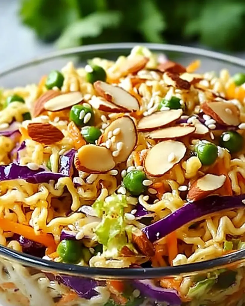 Crunchy Asian Ramen Noodle Salad – Best Easy Recipe