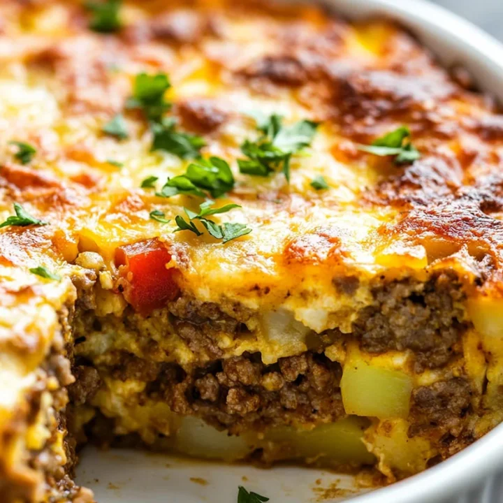 Easy Sausage Potato Frittata – Gluten-free breakfast casserole