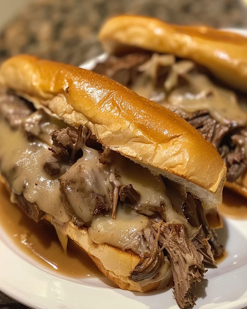 French Dip Sandwich Recipe - Easy Slow Cooker Dinner 119 French Dip Sandwich Recipe | Easy Slow Cooker Dinner