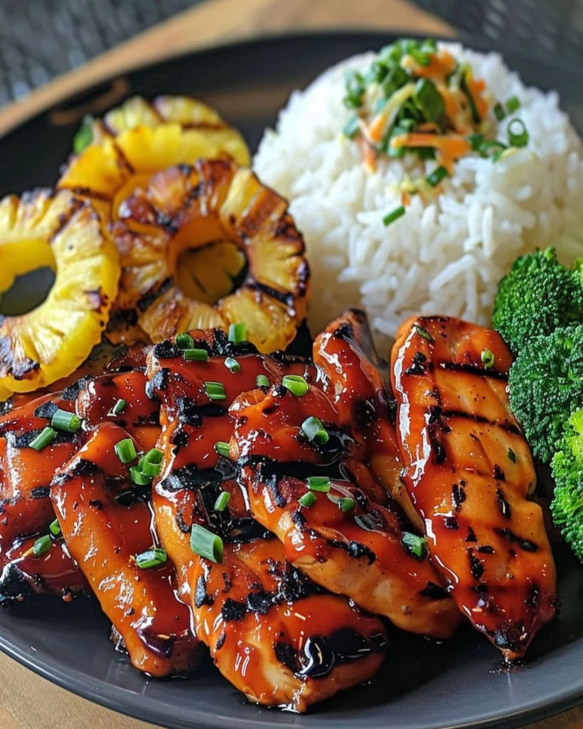 Teriyaki Chicken with Pineapple